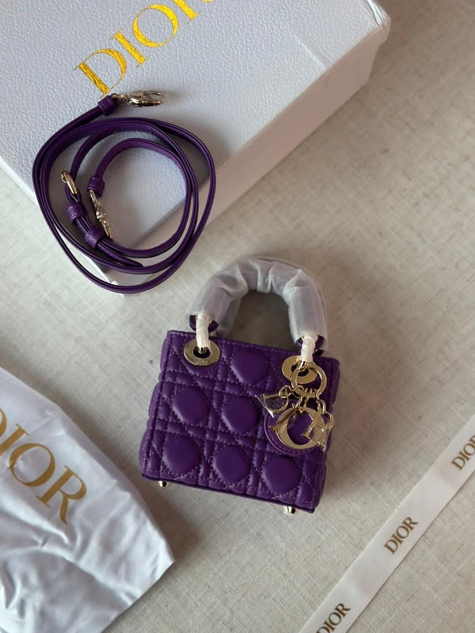 Lady Christian Dior S mauve